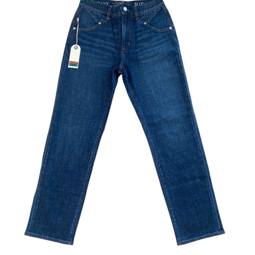Daily Blue by AG Adriano Goldschmied Nidra straight leg jeans size 27 NWT